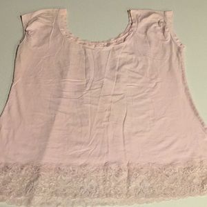 Light Pink Lacey Top